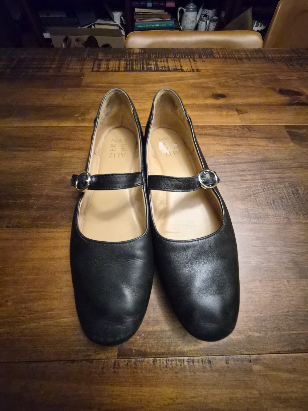 Black Mary Jane Flats - Naturalizer